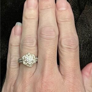 JTV 14k Gold Diamond Ring